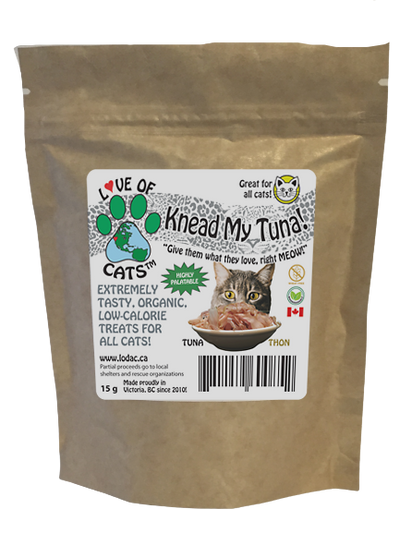 Love of Cats' - Organic Knead My Tuna!