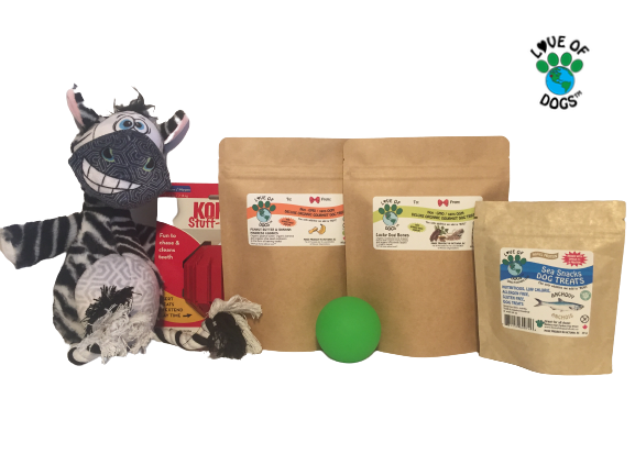 Bow Wow Box - for Medium Sized Dogs from 6.8 kg to 15.9 kg!