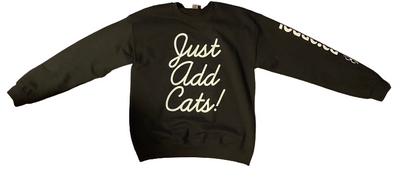 “Just Add Cats” Pullover
