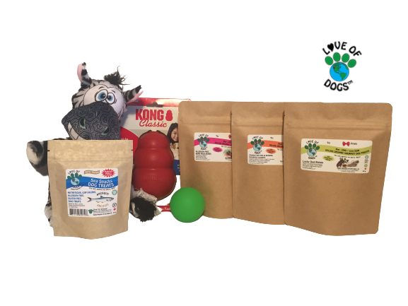 Bow Wow Box for Extra Large Dog sizes from 29.6 kg to 38.6 kg