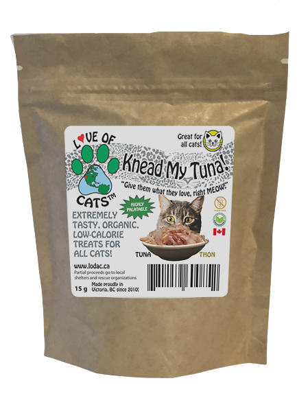 Love of Cats' - Organic Knead My Tuna!